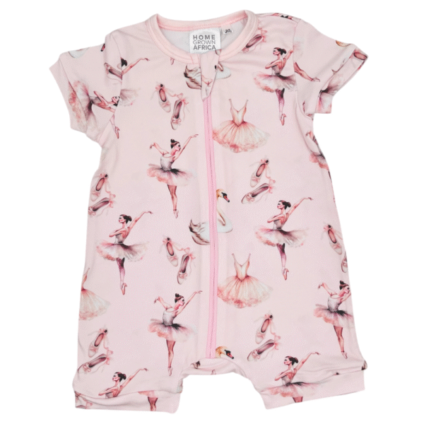 Soft & Stretchy Ballet Summer Zipper