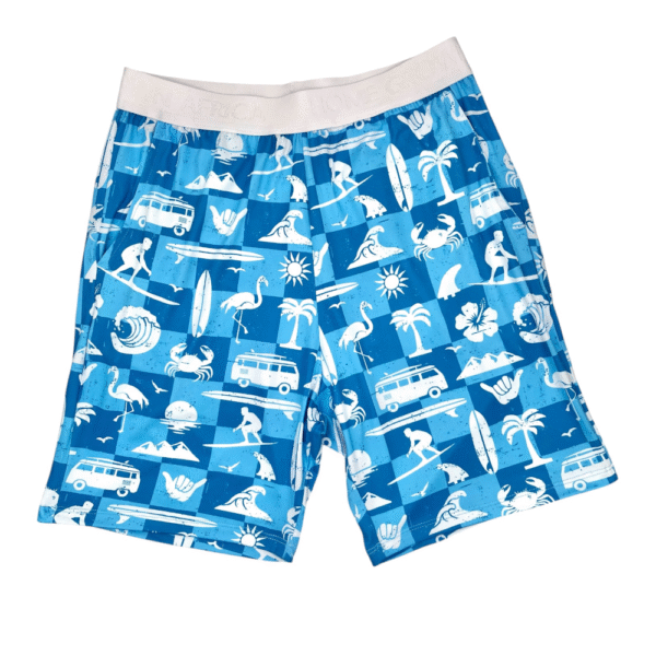 Soft & Stretchy Men's Lounge Shorts Summer Surf