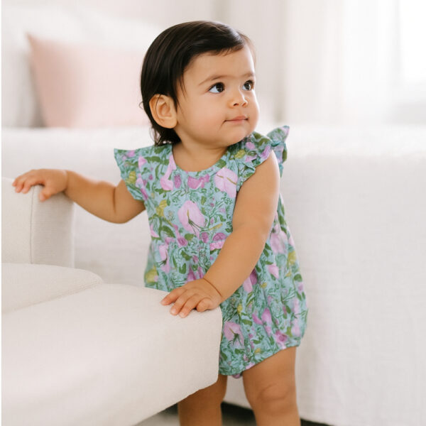 Vintage Romper Summer Bird