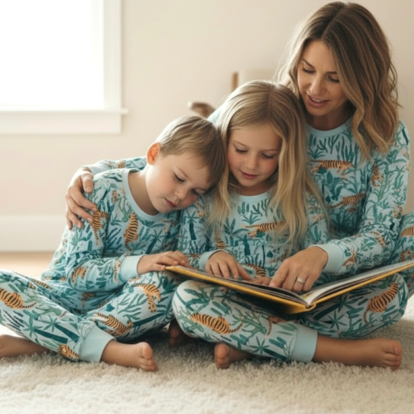 Soft & Stretchy Winter PJ's - Winter Tiger
