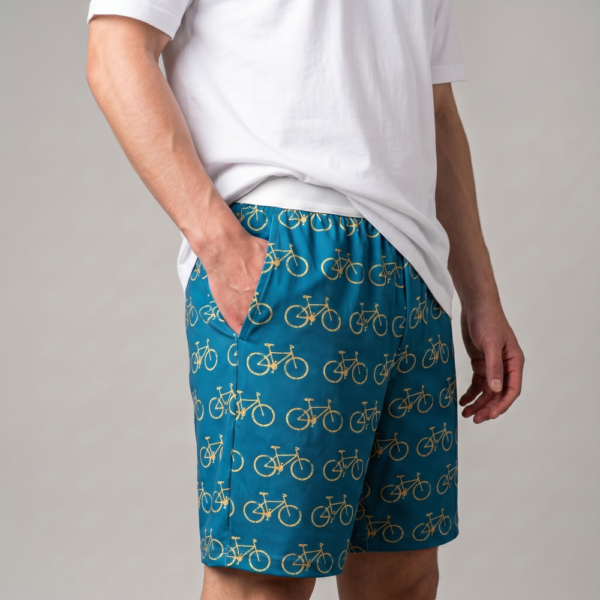 Soft & Stretchy Men's Lounge Shorts Bicycles